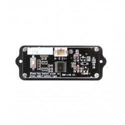 LY6W 12V to 24V Real-time Lithium Battery Power Monitor with White- Blue LCD