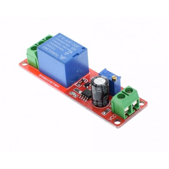 NE555 Delay Timer Switch Adjustable 12V Relay Module