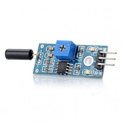 Normally open vibration sensor module