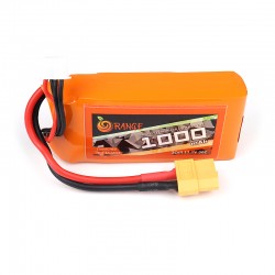 Orange 1000mAh 3S 30C/60C Lithium polymer battery Pack (LiPo)