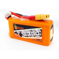 ORANGE 1300mAh 3S 40C (11.1 V) Lithium Polymer Battery Pack (Li-PO)