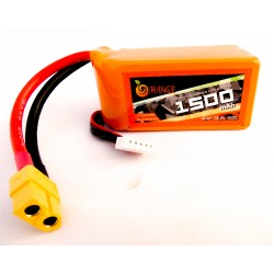 Orange 1500mah 4S 100C/200C Lithium Polymer Battery Pack (Lipo)