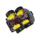 Multi-Functional 4WD Robot Car Chassis Kits UNO R3 For Robot Car Assembly