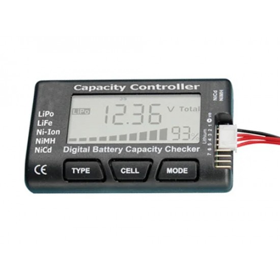 2.1″ RC CellMeter 7 Digital Battery Capacity Checker for NiCd / NiMH / LiPo / LiFe / Li-ion
