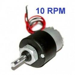 DC 12V 10RPM Metal Geared Motor