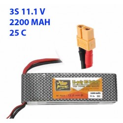 ZOP Power LiPo Battery 11.1V 2200MAH 3S 25C