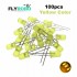 Yellow LED 5mm Pack Of 100 (Light Emitting Diod)