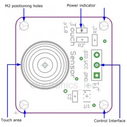 TTP223B Capacitive Touch Key Sensor Module