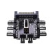 Tishri 8 Port SATA to 3 Pin Fan Splitter