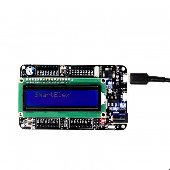 SmartElex ATmega32 Development Board on-board Programmer