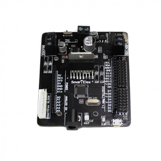 SmartElex L298N Motor Driver with onboard Arduino Uno + USB Cable