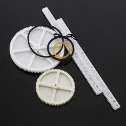Rack and pinion gear pulley plastic sharft worm gear reducer for robot DIY assorted kit- 34 Kinds