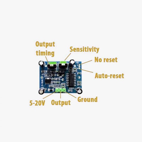 PIR Motion Detector Sensor Module