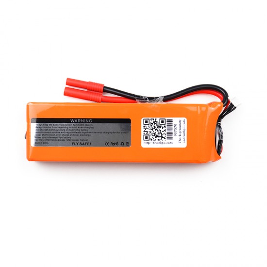 ORANGE 6200mAh 3S 40C (11.1 v) Lithium Polymer Battery Pack (LiPo)