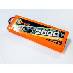 Orange 2000 mAh 1S 30C/60C Lithium polymer battery Pack (LiPo)
