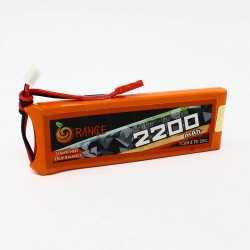 Orange 2200 mAh 1S 25C/50C Lithium polymer battery Pack (LiPo)